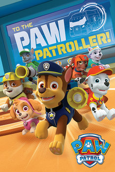 Plakát Tlapková patrola To The Paw Patroller