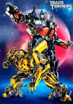 TRANSFORMERS 3 Plakat 3D Oprawiony