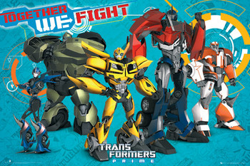 Plakát TRANSFORMERS PRIME - cast
