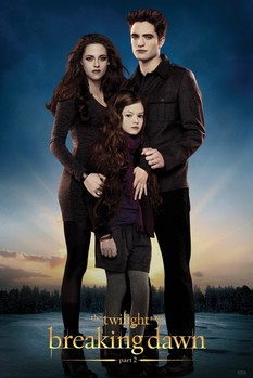 Plakát TWILIGHT BREAKING DAWN 2 - edward,bella & renesmee