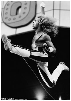 Plakat Van Halen - David Lee Roth 1980