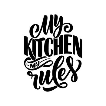 Plakát Vector card with hand drawn unique