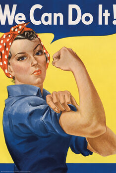 Plakát We can do it! - To zvládneme!