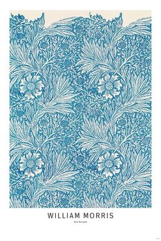 Plakat William Morris - Blue Marigold