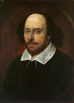 Plakát William Shakespeare, c.1610