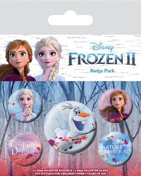 Plakietki zestaw Frozen 2
