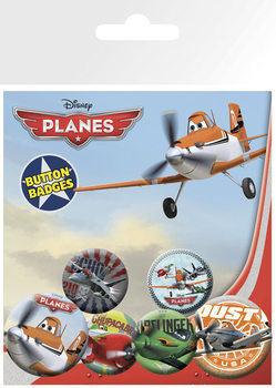 Plakietki zestaw PLANES