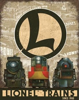 Plaque en métal Lionel Legacy