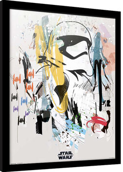Framed poster Star Wars: Episode IX - The Rise of Skywalker - Artist Trooper