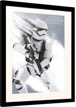Framed poster Star Wars: Episode VII - The Force Awakens - Stormtrooper