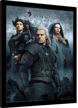 Framed poster The Witcher - That Which You Can’t Outrun