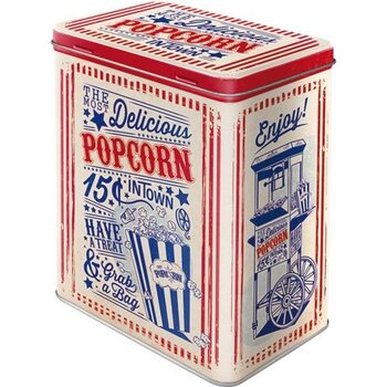 Servis Plåtburk Popcorn