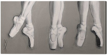Slika na platnu Hazel Bowman - Dancing Feet
