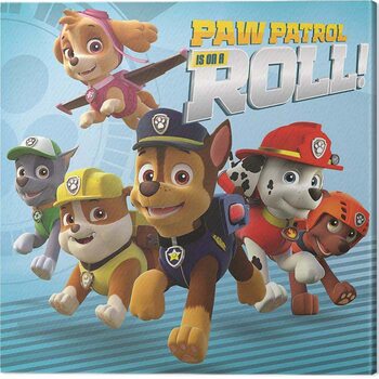 Slika na platnu Paw Patrol - On a Roll