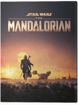 Slika na platnu Star Wars: The Mandalorian - Dusk