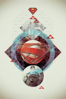 Slika na platnu Superman - Stellar Geometry