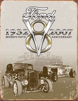 Ford Deuce 75th Anniversary Plåtskyltar