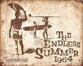Plechová cedule Endless Summer Retro