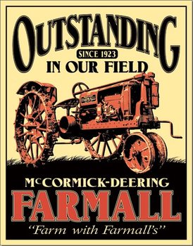 Plechová cedule Farmall - Outstanding