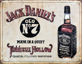 Plechová cedule JACK DANIEL'S  TENNESSEE