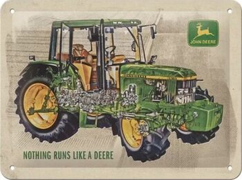 Plechová cedule John Deere Model 6410 Cutaway