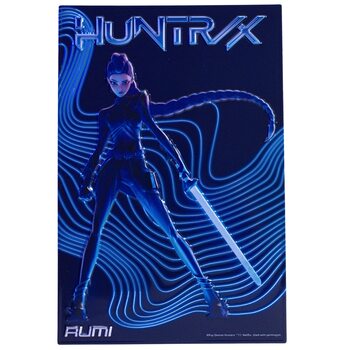 Plechová cedule K-Pop Demon Hunters - Rumi