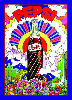 Plechová cedule PEPSI 1969