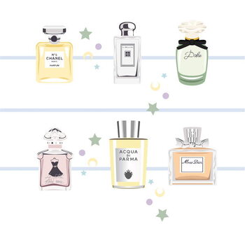 Obraz na płótnie Classic Perfumes, 2017