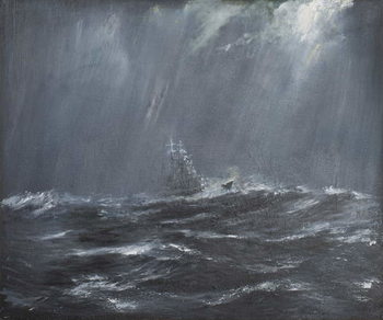 Obraz na płótnie Gneisenau in a Storm North Sea 1940, 2006,