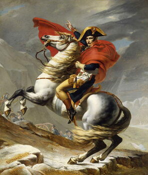 Obraz na płótnie Napoleon Crossing the Alps on 20th May 1800