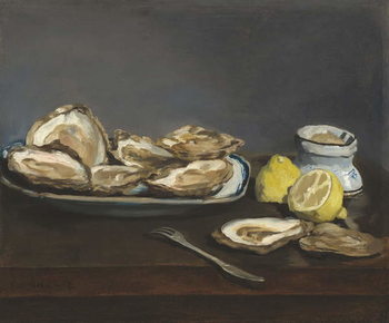 Obraz na płótnie Oysters, 1862