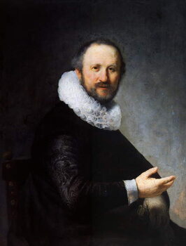 Obraz na płótnie Portrait of a sitting man, 1631