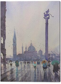 Obraz na płótnie Rajan Dey - Venice After Rain