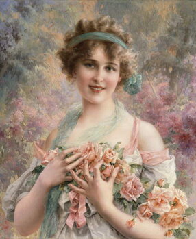 Obraz na płótnie A Fair Rose, 1919