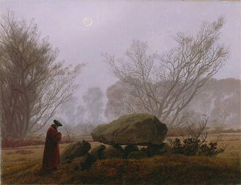 Obraz na płótnie A Walk at Dusk, c.1830-5