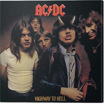 Obraz na płótnie AC/DC - Higway in the Hell