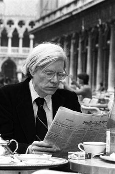 Obraz na płótnie ANDY WARHOL in Venice 1977