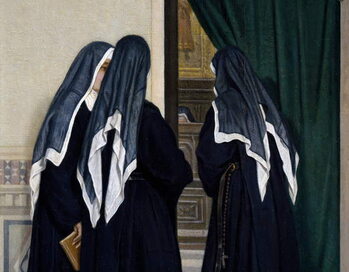 Obraz na płótnie At the chorus, 1866