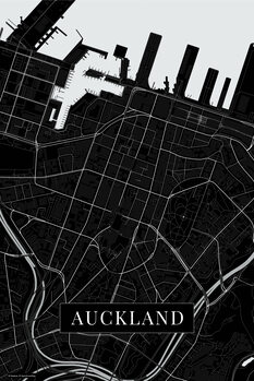 Obraz na płótnie Auckland black