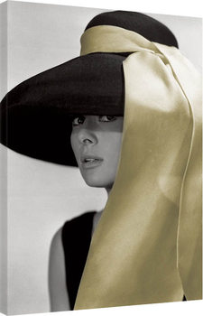 Obraz na płótnie Audrey Hepburn - Hat