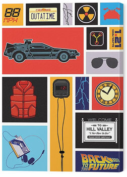 Obraz na płótnie Back to the Future - Collection