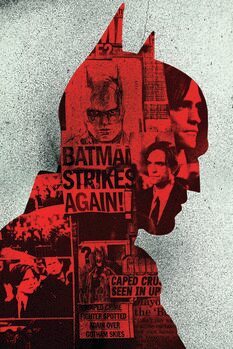 Obraz na płótnie Batman strikes again