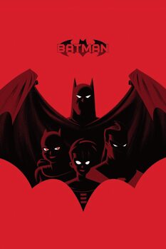 Obraz na płótnie Batman with little Titans