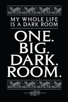 Obraz na płótnie Beetlejuice - One big dark room