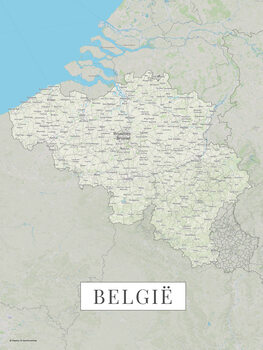 Obraz na płótnie Belgie color