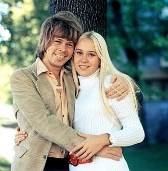 Obraz na płótnie Bjorn and Agneta, 1970
