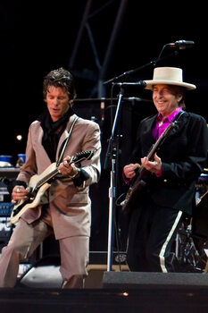 Obraz na płótnie Bob Dylan in concert in Uk, 2010