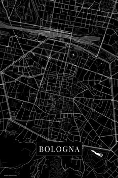 Obraz na płótnie Bologna black
