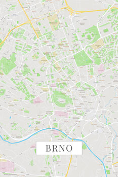Obraz na płótnie Brno color