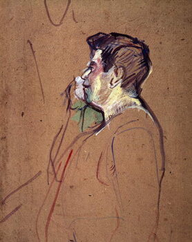 Obraz na płótnie Cadieux, Cafe-concert actor